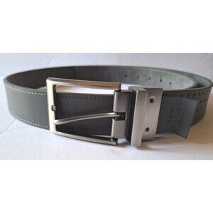 Boconi Genuine Leather Suede Belt Size 40 Reversible Mens Dress Work Belt